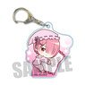 Gyugyutto Acrylic Key Ring Re:Zero -Starting Life in Another World- Good Night Ver. Ram (Anime Toy)