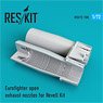 Eurofighter Open Exhaust Nozzles (for Revell) (Plastic model)