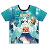 Hatsune Miku x Rascal 2020 Summer Full Graphic T-Shirt XL Size (Anime Toy)