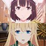 Saekano: How to Raise a Boring Girlfriend Fine Trading Scene Picture Square Can Badge (Set of 10) (Anime Toy)