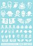 One Point Decal 02 (White) (1 Sheet) (Material)