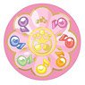 Ojamajo Doremi # Synthetic Leather Mirror (Large) (Anime Toy)