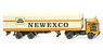 (HO) ボルボ F88 ボックスセミトレーラー `Newexco` (鉄道模型)