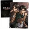 Attack on Titan Clear File Q [Eren & Levi] (Anime Toy)