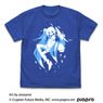 Hatsune Miku T-Shirt Sirozame Ver. Royal Blue M (Anime Toy)