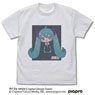 Hatsune Miku T-Shirt Saepy Ver. White M (Anime Toy)
