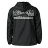 High School Fleet the Movie Harekaze II Hooded Windbreaker Black x White L (Anime Toy)