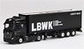 Mercedes-Benz Actros with 40ft Container `LBWK` (LHD) (Diecast Car)