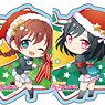 Love Live! Nijigasaki High School School Idol Club Acrylic Badge Christmas Deformed Ver. (Set of 10) (Anime Toy)