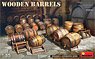 Wooden Barrels (18 Pieces) (Plastic model)