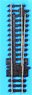 (N) キャッチポイント・右 【SL384】 (鉄道模型)