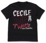 BURN THE WITCH CECILE DIE TWICE Tシャツ BLACK XL (キャラクターグッズ)