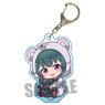 Gyugyutto Acrylic Key Ring Kuma Kuma Kuma Bear Yuna (White Bear Costume) (Anime Toy)