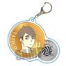 Chara Medal Acrylic Key Ring Haikyu!! To The Top Osamu Miya (Anime Toy)