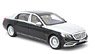 Mercedes Maybach S 650 2018 Metallic Black / Silver (Diecast Car)