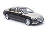 Mercedes Maybach S 650 2018 Metallic Dark Red / Silver (Diecast Car)