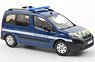 Peugeot Partner 2016 Police Vehicle Blue / Yellow (Diecast Car)