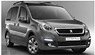 Peugeot Partner 2016 Mocha Brown (Diecast Car)