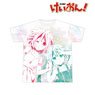 K-on! Full Graphic Big Silhouette T-Shirt Unisex S (Anime Toy)