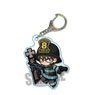 Action Series Acrylic Key Ring Fire Force Takehisa Hinawa (Anime Toy)