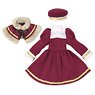 Holy Night Date Clothes Set (Bordeaux) (Fashion Doll)