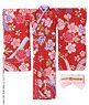 Picco M Kimono Set -Sakurauta- (Scarlet) (Fashion Doll)