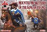 Mounted Musketeers of the King of France (12 Mounted Figures) (Plastic model)