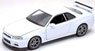 NIssan Skyline GT-R (R34) (White) (Diecast Car)
