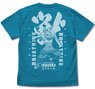 鬼滅の刃 無限列車編 獣の呼吸 嘴平伊之助 Tシャツ TURQUOISE BLUE XL (キャラクターグッズ)
