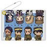 Golden Kamuy Synthetic Leather Pass Case B [Karafuto Edition] (Anime Toy)