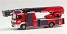 (HO) メルセデスベンツ アテゴ ローゼンバウアー回転式梯子消防車 `アーヘン消防署` (鉄道模型)