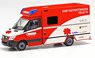 (HO) メルセデスベンツ スプリンター救急車 `Baby Notarzt Felix 15, St.ゲオルグクリニック` (鉄道模型)