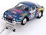 Alpine Renault A110 1973 Rally Monte Carlo #35 Klaus Russling / Wolfgang Weiss (w/Jack) (Diecast Car)