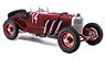Mercedes-Benz SSK 1928-1930 Red Carlos Zatuszek #14 (Diecast Car)