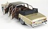 Mercedes-Benz 600 Pullman Landaulet Two-Tone Finish Beige/Brown with Fixed Softtop (Diecast Car)