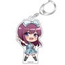 If My Favorite Pop Idol Made It to the Budokan, I Would Die Chai Chara Acrylic Key Ring Yuka Teramoto (Anime Toy)