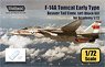 F-14A Tomcat Early Type Beaver Tail Conv. Set - Block 60 (for Academy 1/72) (Plastic model)