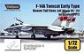 F-14A Tomcat Early Type Beaver Tail Conv. Set - Block 60-75 (for Academy 1/72) (Plastic model)
