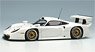 Porsche 911 GT1 EVO 1997 White (Diecast Car)