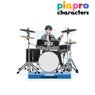 Piapro Characters [Especially Illustrated] Kaito Band Ver. Art by Tarou 2 Big Acrylic Stand (Anime Toy)
