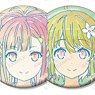 High School Fleet the Movie Trading Ani-Art Clear Label Can Badge (Set of 9) (Anime Toy)