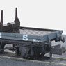 イギリス2軸貨車 ボルスター付き長物車 (LMS・グレイ) 【NR-39M】 ★外国形モデル (鉄道模型)