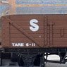 NR-41S 7 Plank Wagon (SR, Brown) (Model Train)