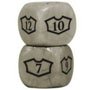 Ultra Pro Official Magic: The Gathering Loyalty Dice Plains (Set of 4) (Card Supplies)