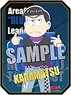 Osomatsu-san Gilding Travel Sticker [Karamatsu] Matsuno The Worst Ver. (Anime Toy)
