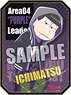 Osomatsu-san Gilding Travel Sticker [Ichimatsu] Matsuno The Worst Ver. (Anime Toy)
