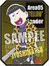 Osomatsu-san Gilding Travel Sticker [Jyushimatsu] Matsuno The Worst Ver. (Anime Toy)