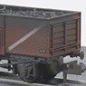 イギリス2軸貨車 石炭運搬車 (鋼製・BR・錆色/ウェザリング仕様) 【NR-44FW】 ★外国形モデル (鉄道模型)