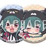 くまクマ熊ベアー 和紙風缶バッジ (5個セット) (キャラクターグッズ)