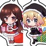 Acrylic Key Ring [Rent-A-Girlfriend] 03 Christmas Ver. Box (Mini Chara) (Set of 5) (Anime Toy)